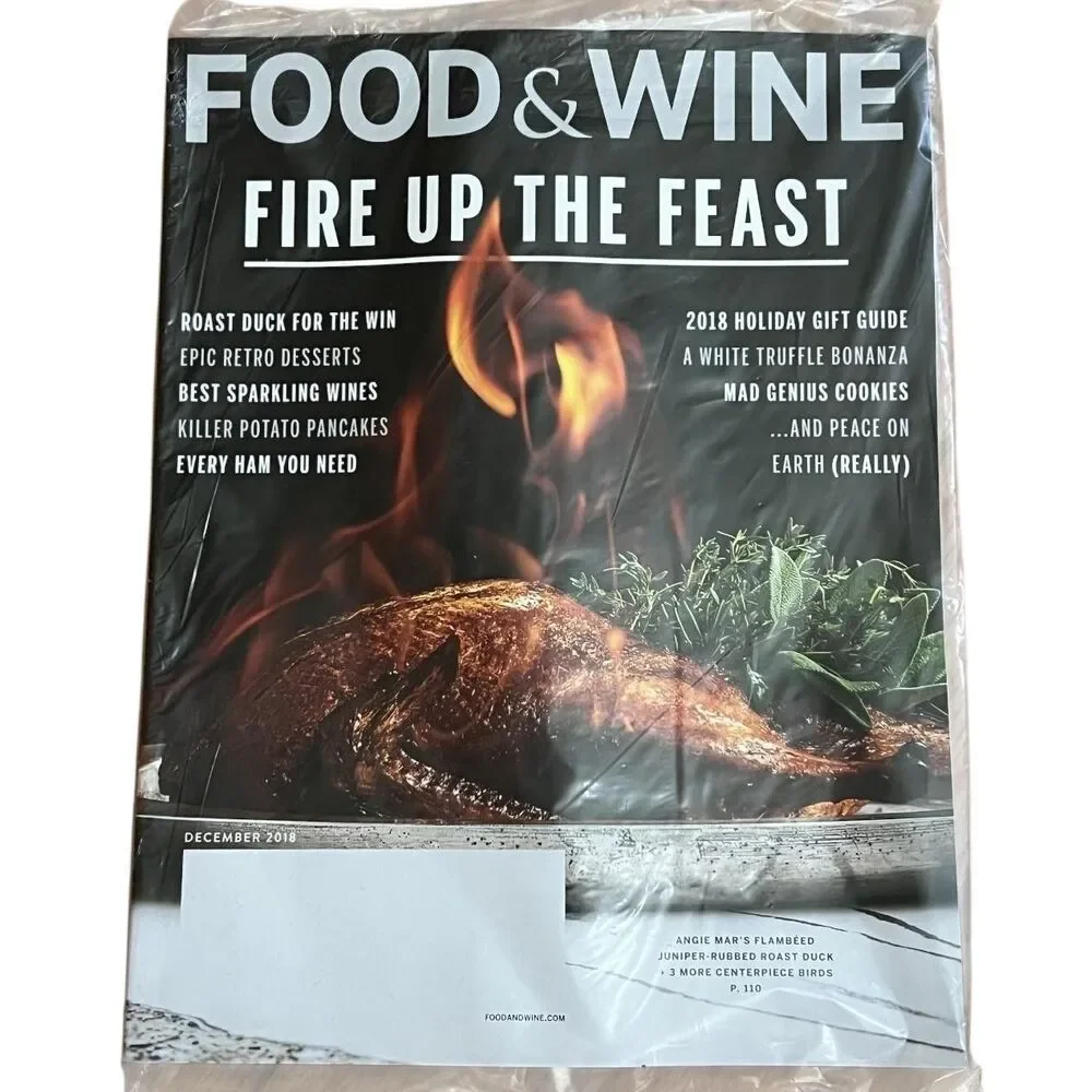 Food & Wine Magazine Lot 6 2018 2019 Issues Entertainment Weekly Game Of Thrones